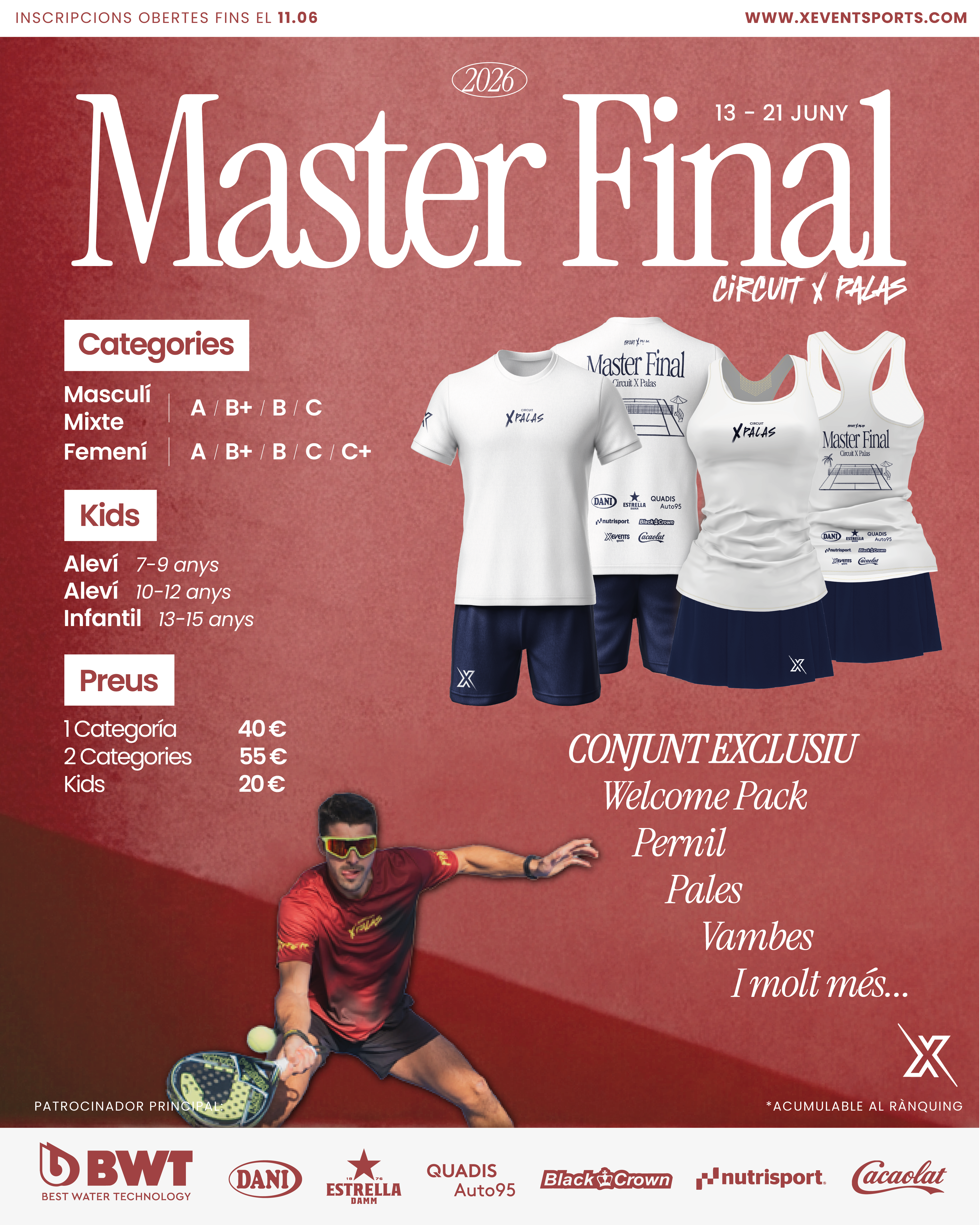 MASTER FINAL - UP PADEL CLUB CABRERA DE MAR