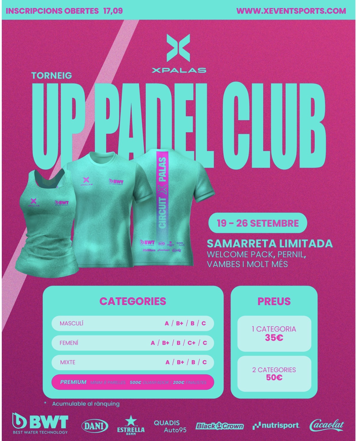4A PROVA - UP PADEL CLUB CABRERA DE MAR